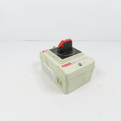 ABB NF16E-3PBJA 16A Motor Safety Disconnect Switch 600VAC 3-Pole 10HP