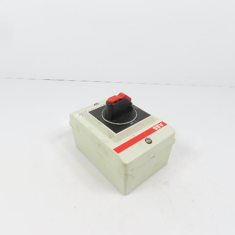 ABB NF16E-3PBJA 16A Motor Safety Disconnect Switch 600VAC 3-Pole 10HP