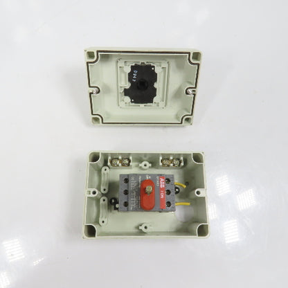 ABB NF16E-3PBJA 16A Motor Safety Disconnect Switch 600VAC 3-Pole 10HP