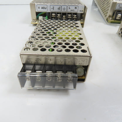 Mean Well S-100F-24 24V 12V 5V Misc DC Power Supply's 120/240VAC Input Lot/4