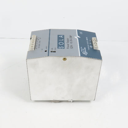 Sola SDN 10-24-100P 24VDC 10A Rail Mount Power Supply 115/230VAC Input