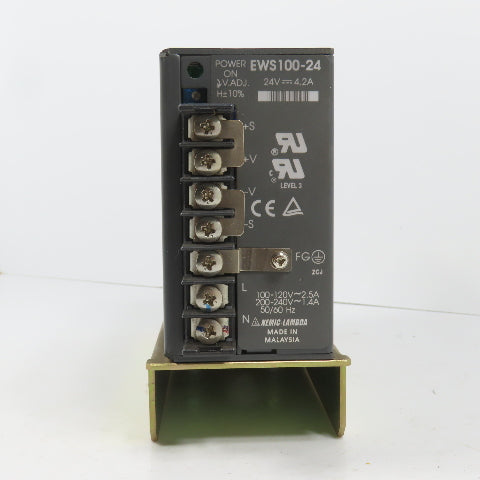 Nemic Lambda EWS100-24 24V 4.2A DC Power Supply 100-120 / 200-240VAC Input