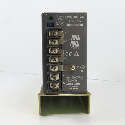 Nemic Lambda EWS100-24 24V 4.2A DC Power Supply 100-120 / 200-240VAC Input
