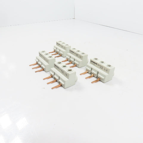 Siemens 3RV1915-5A 3-Phase Supply Terminal Busbar 63A 690V For S0 & S00 Lot/5