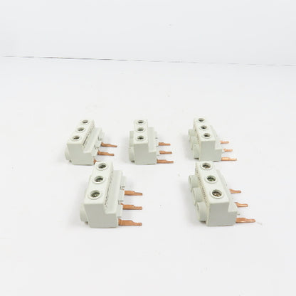 Siemens 3RV1915-5A 3-Phase Supply Terminal Busbar 63A 690V For S0 & S00 Lot/5