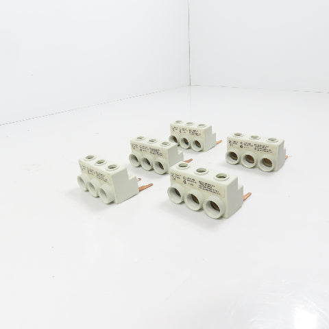 Siemens 3RV1915-5A 3-Phase Supply Terminal Busbar 63A 690V For S0 & S00 Lot/5