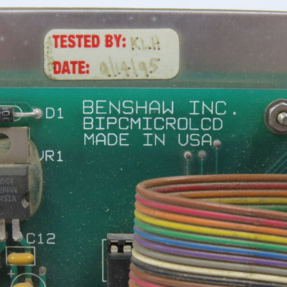 Benshaw BIPCMICROLCD RediStart Micro LCD Display Keypad Controller Module