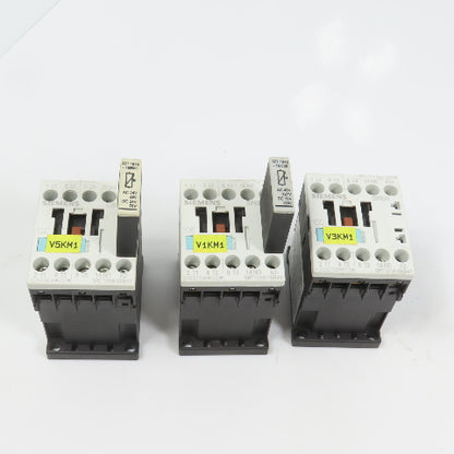 Siemens 3RT1016-1BB41 Sirius 10E Power Contactor 24VDC Coil Lot Of 3
