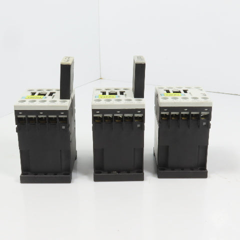 Siemens 3RT1016-1BB41 Sirius 10E Power Contactor 24VDC Coil Lot Of 3