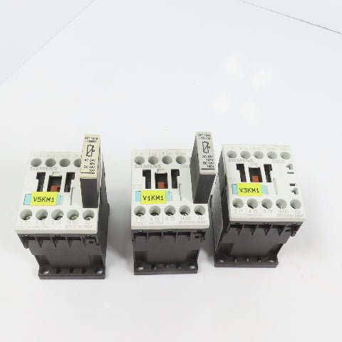 Siemens 3RT1016-1BB41 Sirius 10E Power Contactor 24VDC Coil Lot Of 3