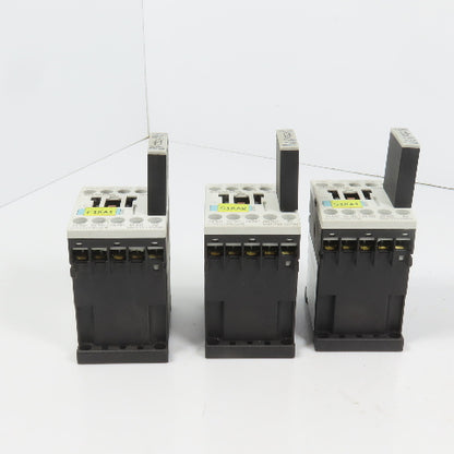 Siemens 3RH1131-1AF00 Sirius 31E Power Contactor 110V Coil Lot Of 3