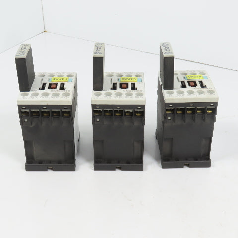 Siemens 3RH1131-1AF00 Sirius 31E Power Contactor 110V Coil Lot Of 3