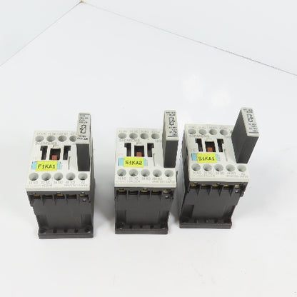 Siemens 3RH1131-1AF00 Sirius 31E Power Contactor 110V Coil Lot Of 3