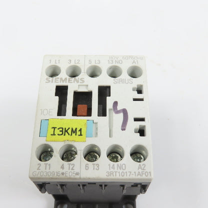 Siemens 3RT1017-1AF01 Sirius 10E Power Contactor 110V Coil