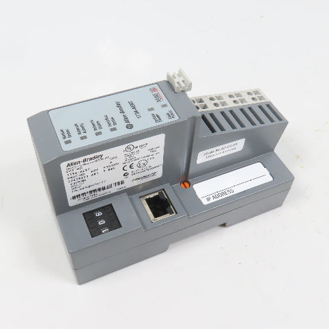 Allen Bradley 1734-AENT Ser A POINT I/O EtherNet/IP Adapter F/W 3.005 (Clean)