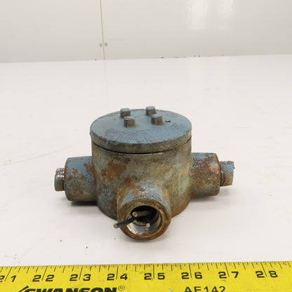 O-Z Gedney Type GU 4-Way Outlet Box Body For Hazardous Locations Nema 4