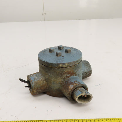 O-Z Gedney Type GU 4-Way Outlet Box Body For Hazardous Locations Nema 4