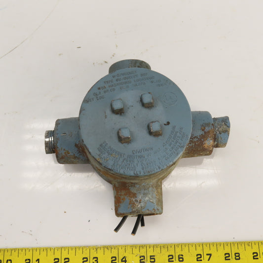 O-Z Gedney Type GU 4-Way Outlet Box Body For Hazardous Locations Nema 4