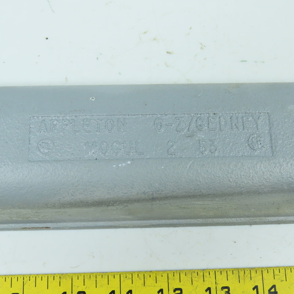 Appleton 0-Z/Gedney Mogul 2 53 Cast Steel Conduit Body Cover Only