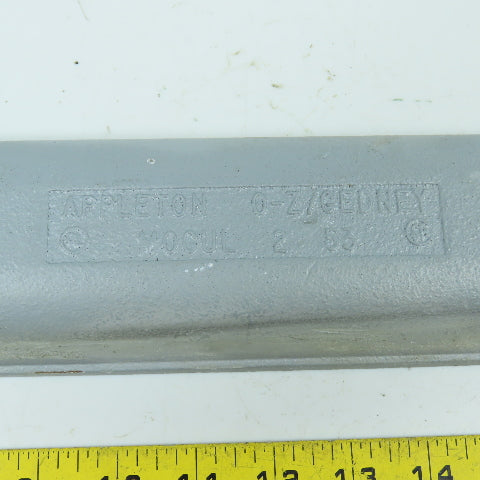 Appleton 0-Z/Gedney Mogul 2 53 Cast Steel Conduit Body Cover Only