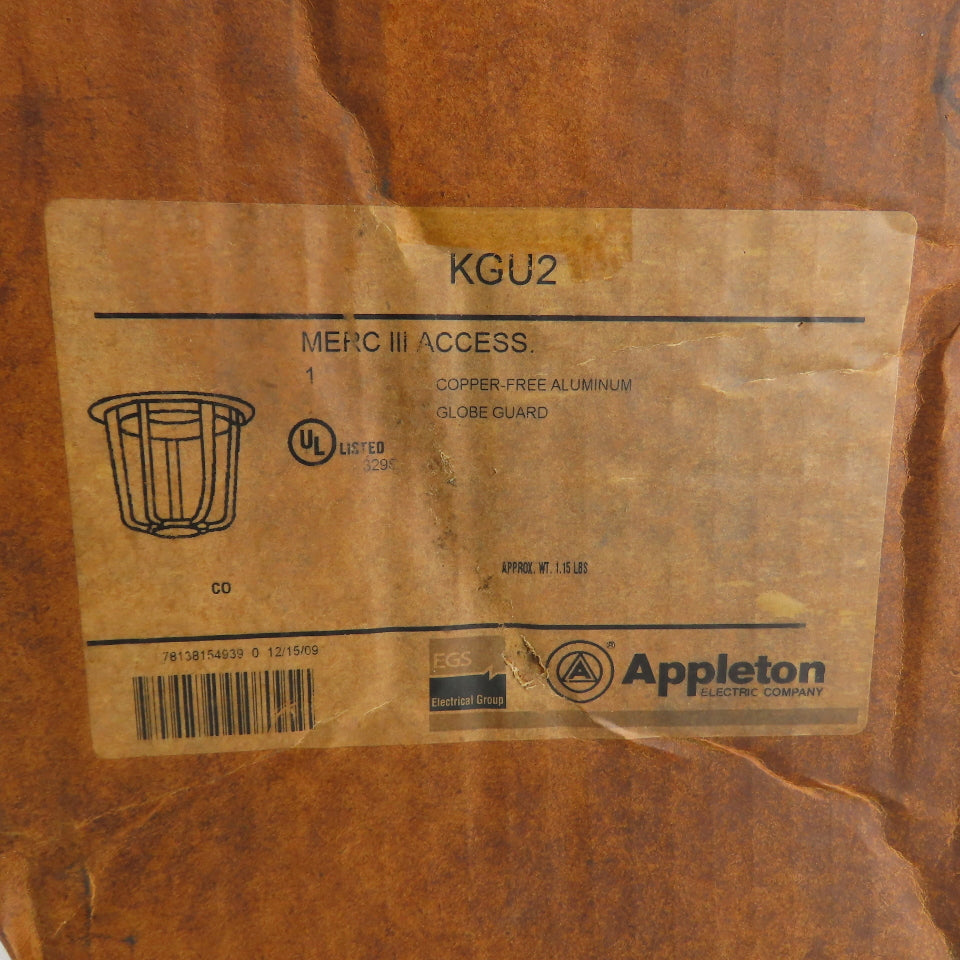 Appleton KGU2  MERC III Access Aluminum Globe Guard