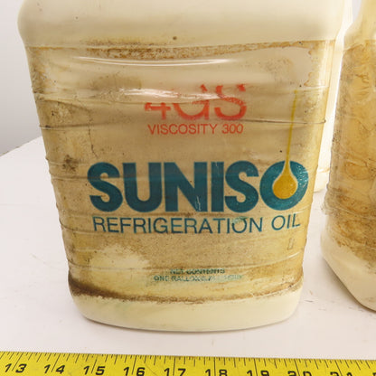 Suniso 4GS L319 Refrigeration Oil Viscosity 300 SUS (ISO 68) Lot Of 3