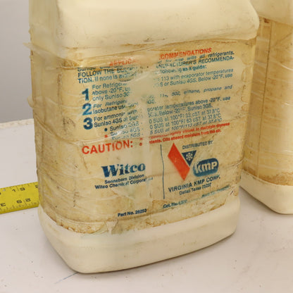 Suniso 4GS L319 Refrigeration Oil Viscosity 300 SUS (ISO 68) Lot Of 3