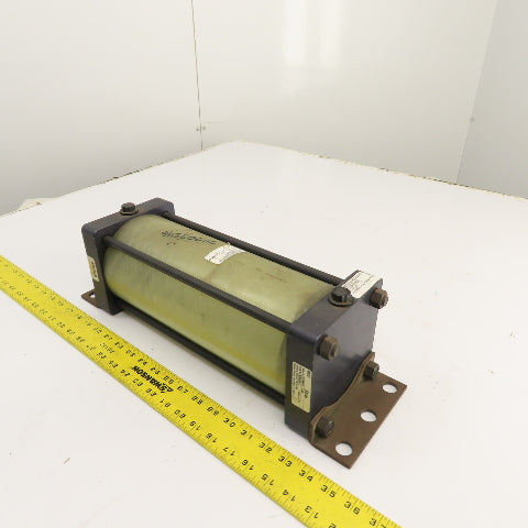 Schrader F02FNN01N112.00 Air Over Oil Tank Reservoir 5.25" Diameter x 12.5" Long