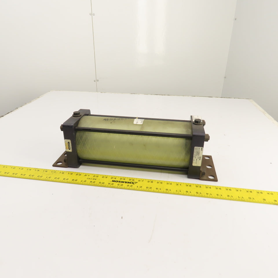 Schrader F02FNN01N112.00 Air Over Oil Tank Reservoir 5.25" Diameter x 12.5" Long