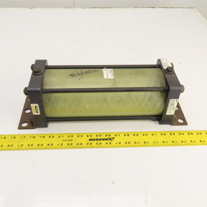 Schrader F02FNN01N112.00 Air Over Oil Tank Reservoir 5.25" Diameter x 12.5" Long
