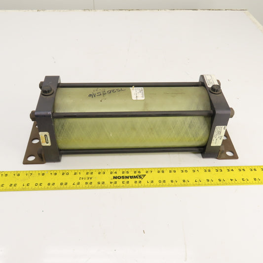 Schrader F02FNN01N112.00 Air Over Oil Tank Reservoir 5.25" Diameter x 12.5" Long