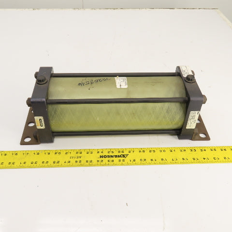 Schrader F02FNN01N112.00 Air Over Oil Tank Reservoir 5.25" Diameter x 12.5" Long