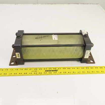Schrader F02FNN01N112.00 Air Over Oil Tank Reservoir 5.25" Diameter x 12.5" Long