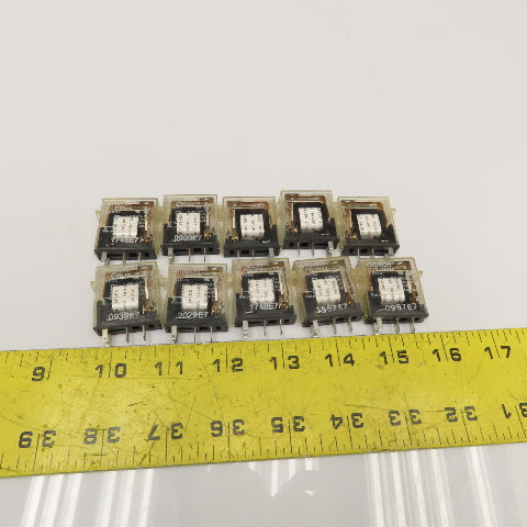 Omron G7T-1112S 240V General Purpose Plug In Relay 24VDC Coil Lot Of 10