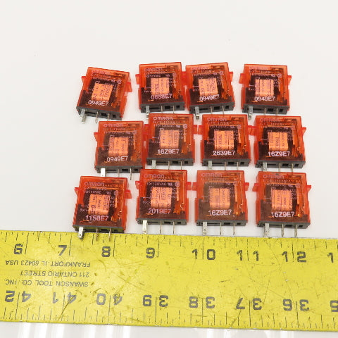 Omron G7T-1122S 240V General Purpose Plug In Relay 110/120VAC Coil Lot Of 12