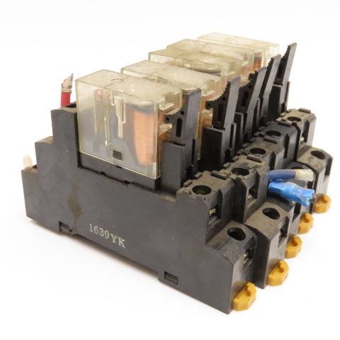 Allen Bradley 700-HK36Z24 240V General Purpose Plug In Relay 24VDC Coil Lot Of 5