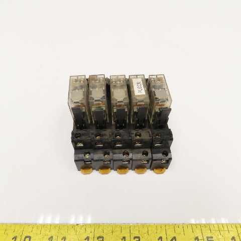 Allen Bradley 700-HK32Z24-4 240V General Purpose Plug In Relay 24VDC Coil Lot/5