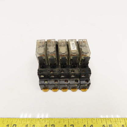Allen Bradley 700-HK32Z24-4 240V General Purpose Plug In Relay 24VDC Coil Lot/5
