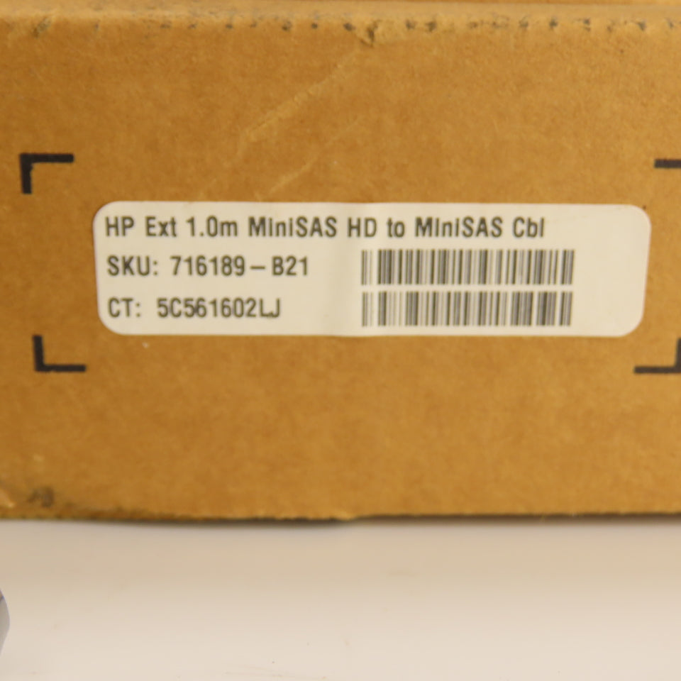 HP Hewlett Packard 691973-002 Extension 1.0m MiniSAS HD To MiniSAS Cable NEW
