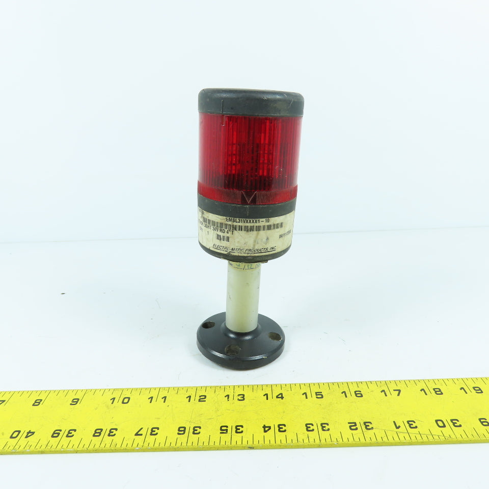 Electro-Matic EMSL31VXXXX1-10 24V Red Stack Light Beacon