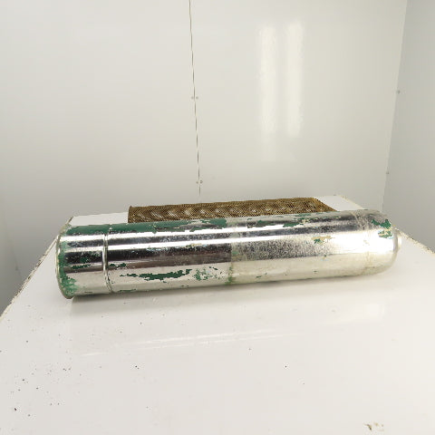 30" x 7" Stainless Steel Basket Strainer Filter Housing 2" NPT (No Lid)