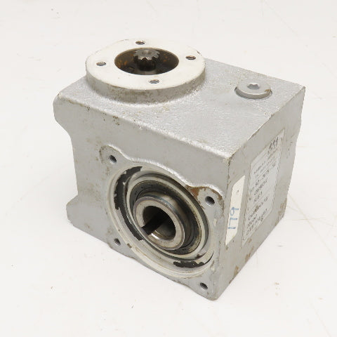 ZAE 90-0675-M2 14.5:1 Right Angle 7/8" Thru Shaft Gear Reducer