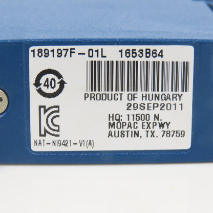 National Instruments NI 9421 189197F-01L 8-Ch 24V Sinking Digital Input (Clean)