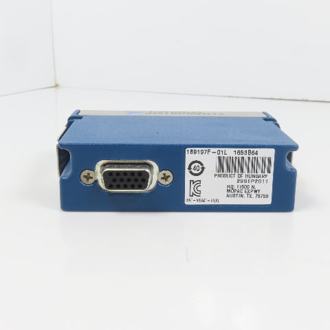 National Instruments NI 9421 189197F-01L 8-Ch 24V Sinking Digital Input (Clean)