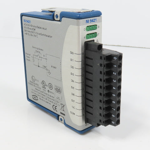 National Instruments NI 9421 189197F-01L 8-Ch 24V Sinking Digital Input (Clean)