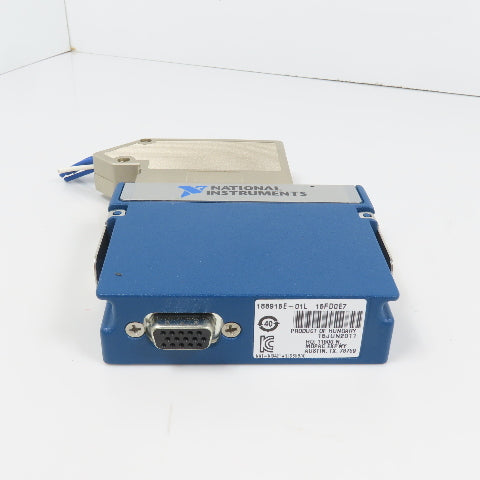 National Instruments NI 9421 W/ DSUB 188915E-01L 8-Ch 24V Sinking Digital Input