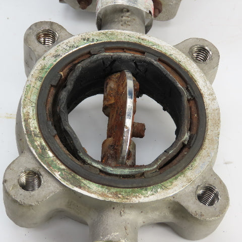 Flowserve Automax 3" Stainless Steel Air Pneumatic Actuated Gate Valve