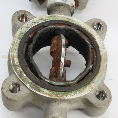 Flowserve Automax 3" Stainless Steel Air Pneumatic Actuated Gate Valve