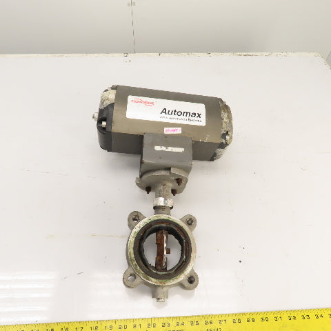 Flowserve Automax 3" Stainless Steel Air Pneumatic Actuated Gate Valve