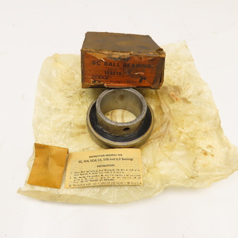 Dodge 123278 SC Ball Bearing 2-1/4" Bore